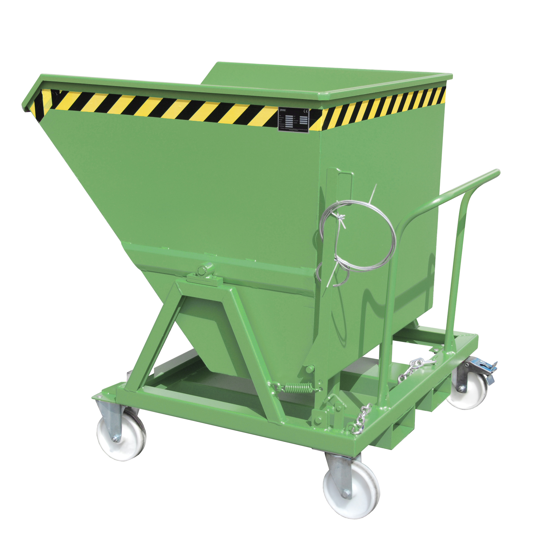 Kippmulde Typ KS RAL 6011 Resedagrün