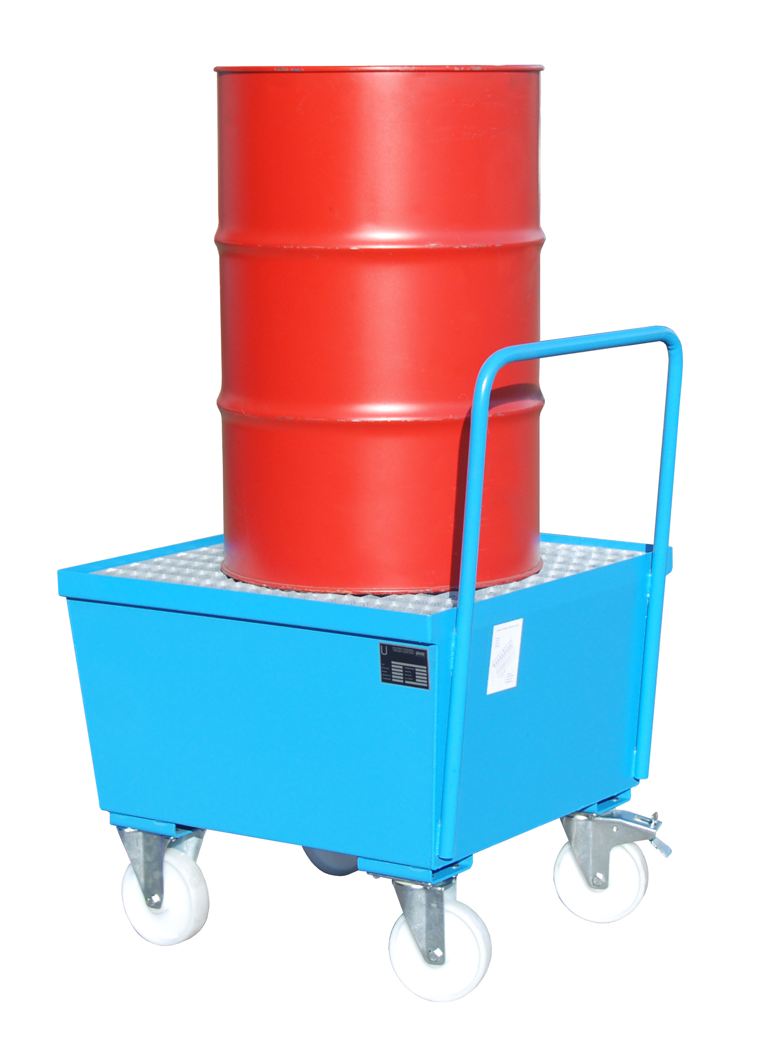 Auffangwanne Typ AW-F RAL 5012 Lichtblau