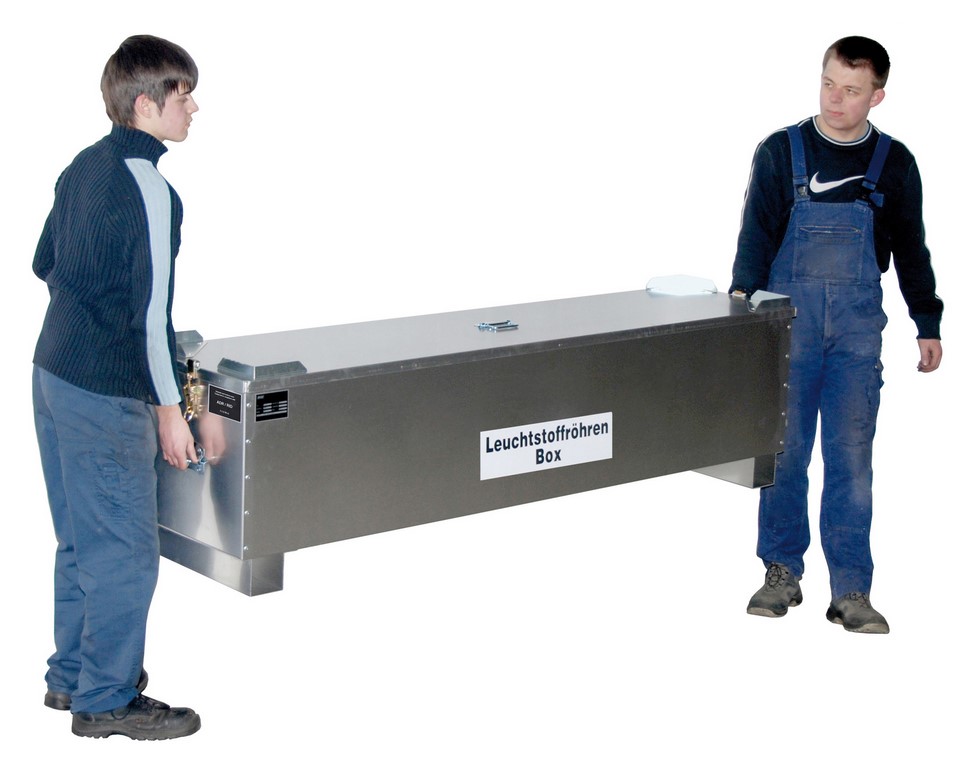 Leuchtstoffröhren-Box Typ AL-D Aluminium