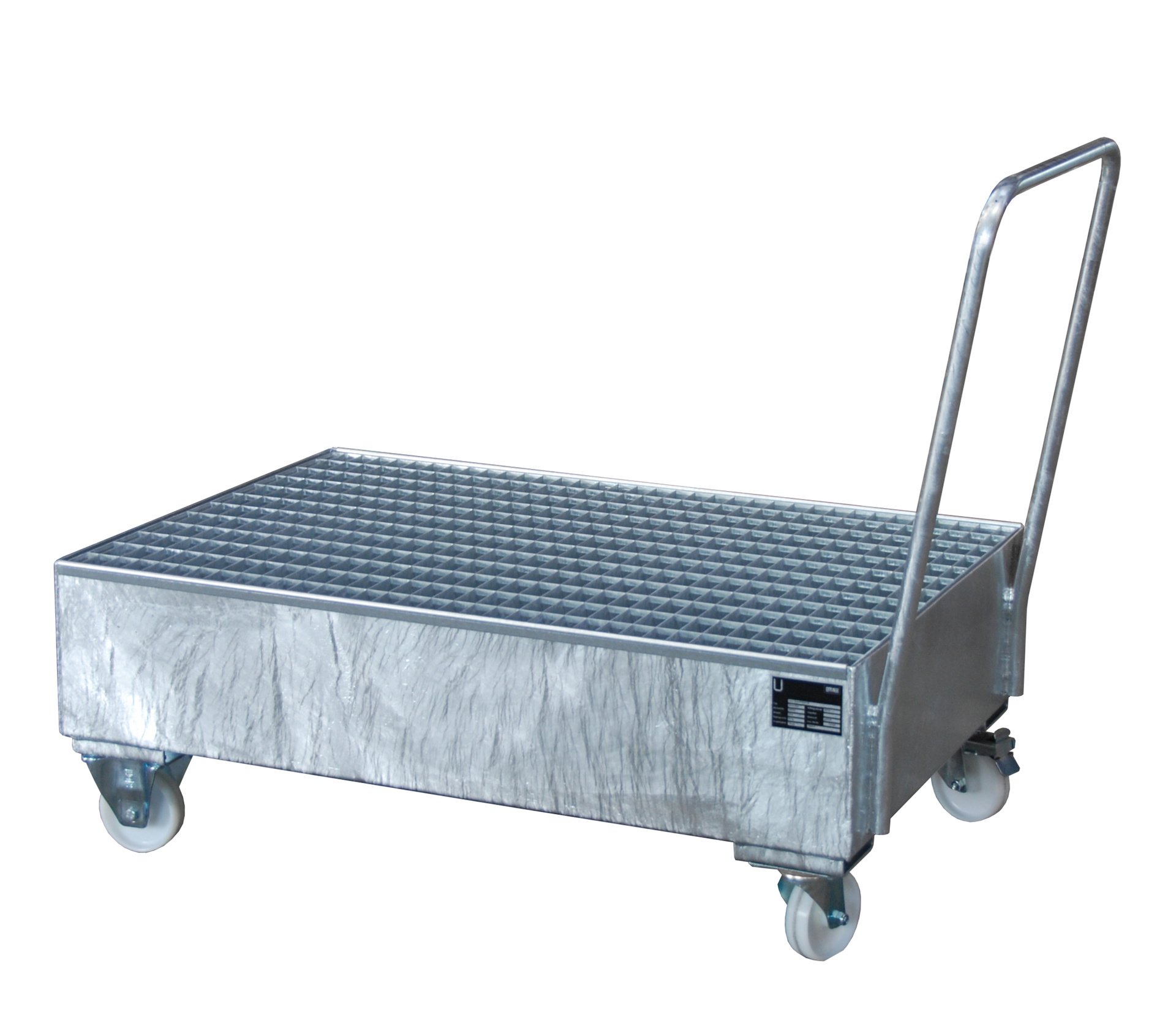 Fahrbare Auffangwanne Typ SERIE 2000 feuerverzinkt