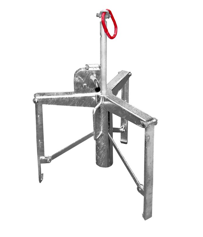 Fassgreifer Typ 3P feuerverzinkt