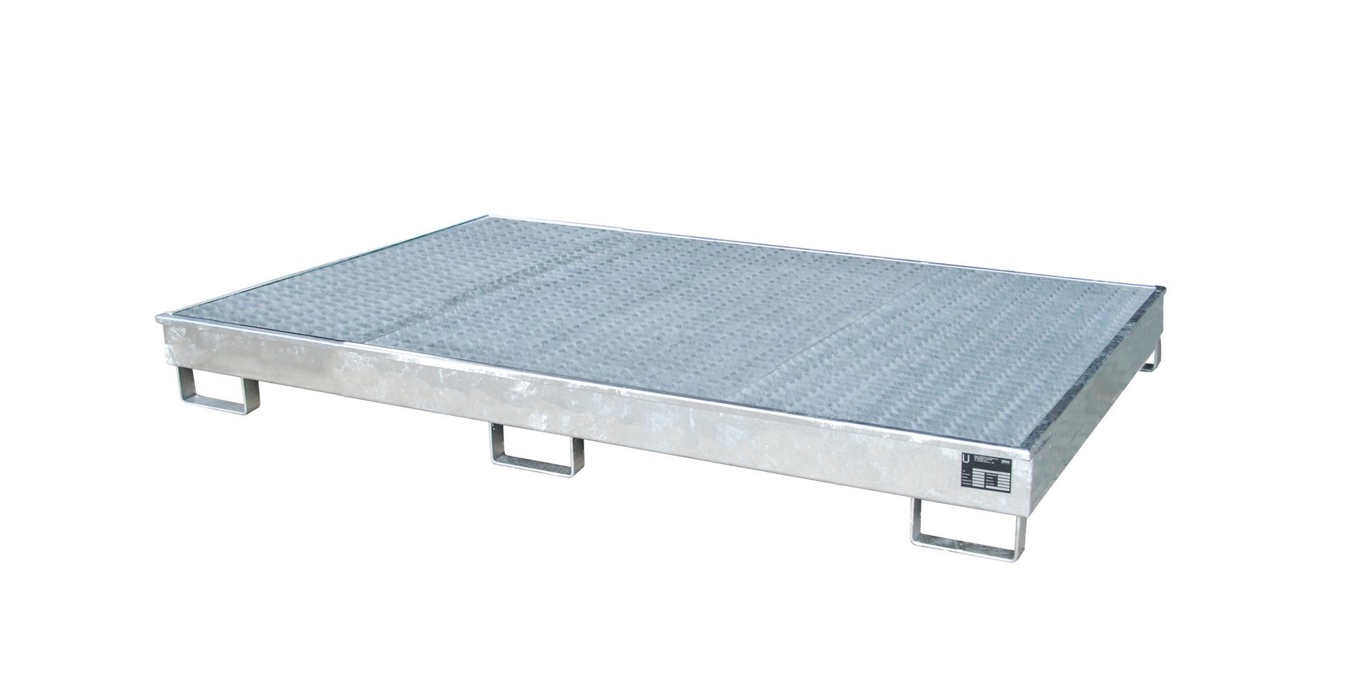 Regalwanne mit PE-Einsatz Typ RW-GR PE feuerverzinkt