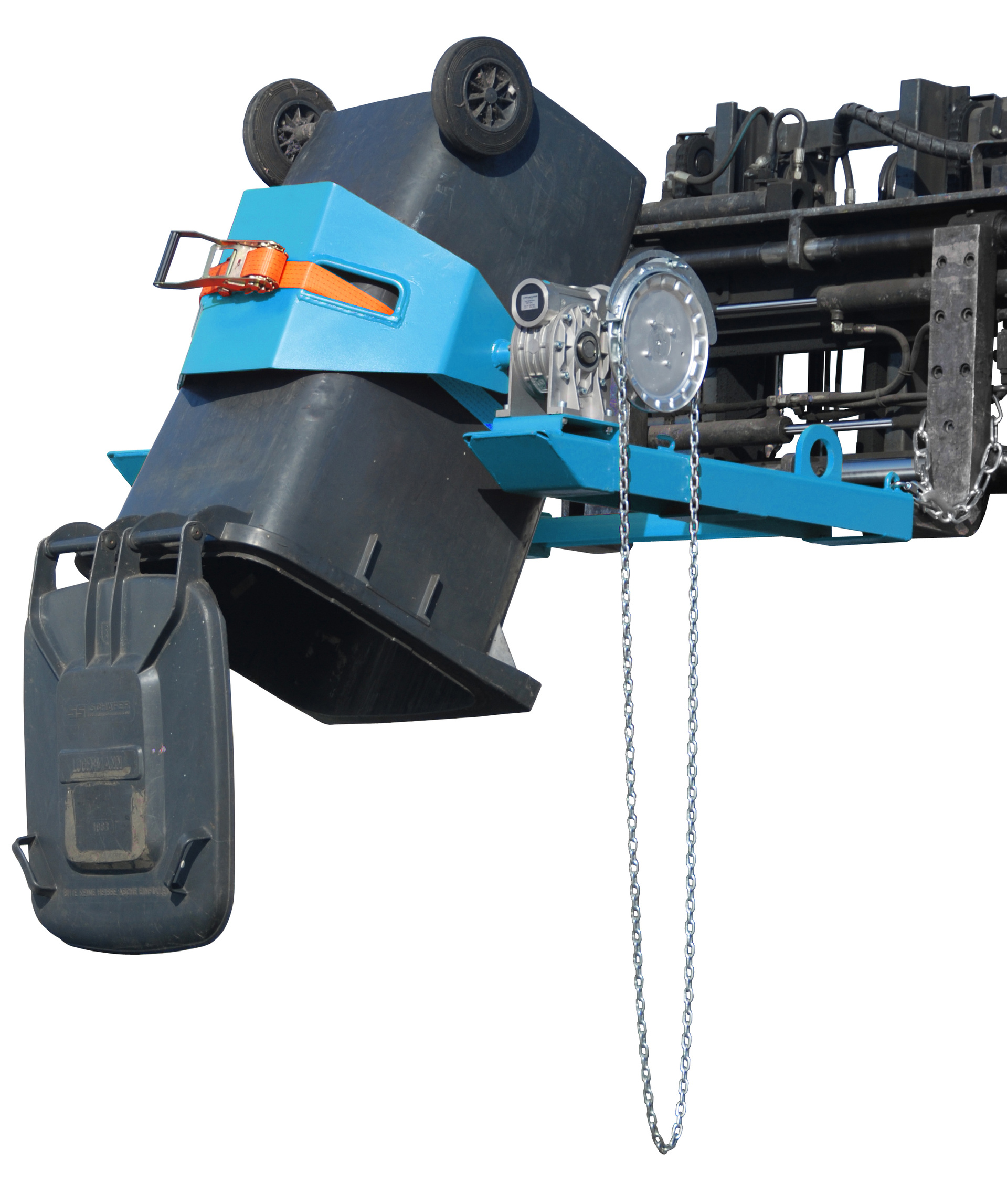 Fasskipper Typ FLEX-K RAL 5012 Lichtblau