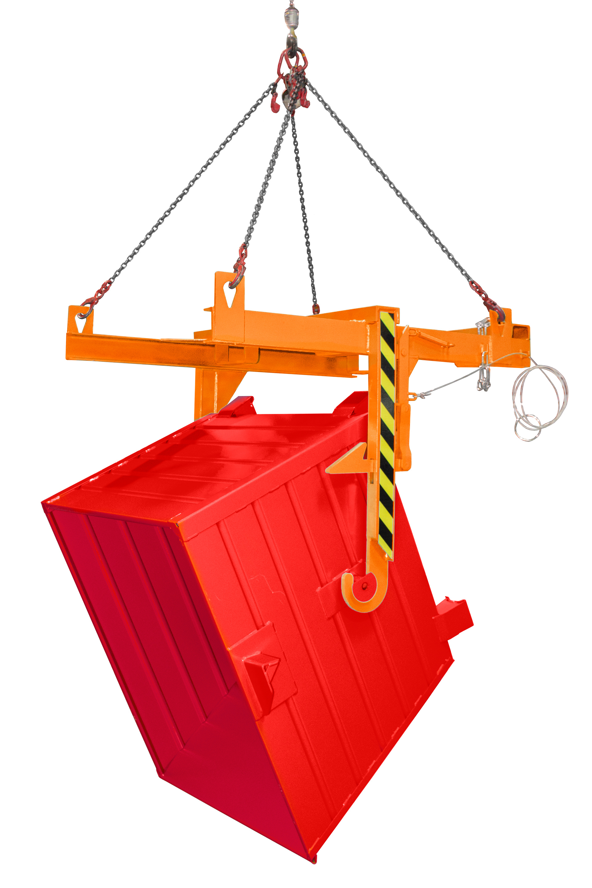 Traverse für Stapelkipper Typ BKT RAL 2000 Gelborange