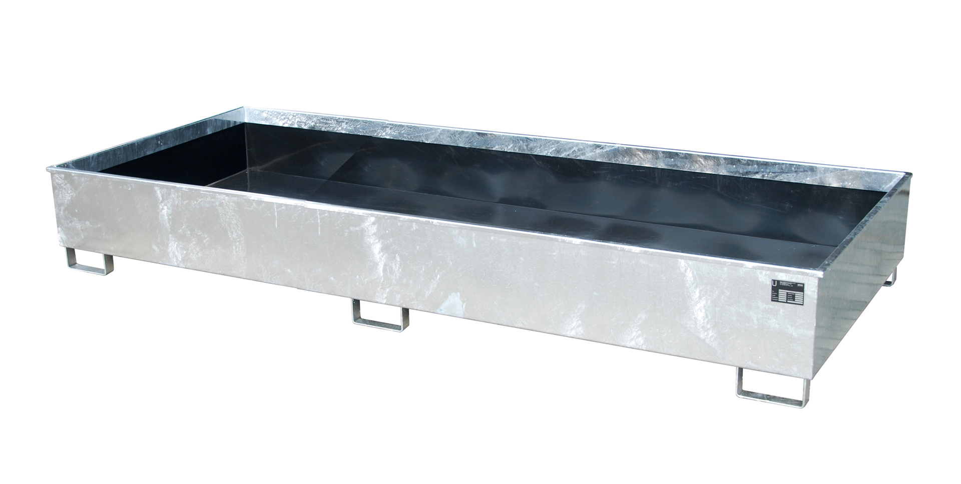 Regalwanne mit PE-Einsatz Typ RW PE feuerverzinkt