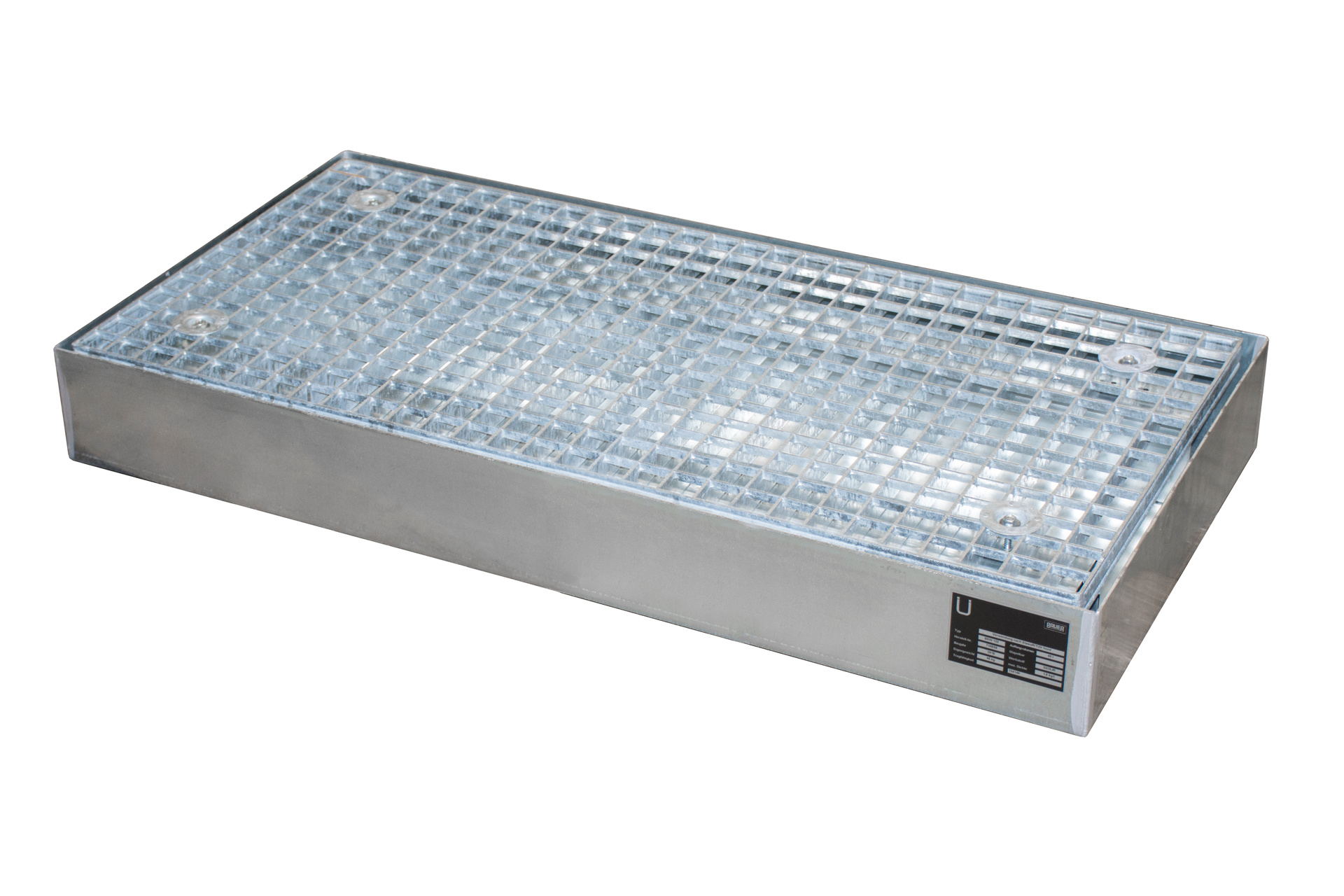 Bodenschutzwanne Typ BSW verzinkt