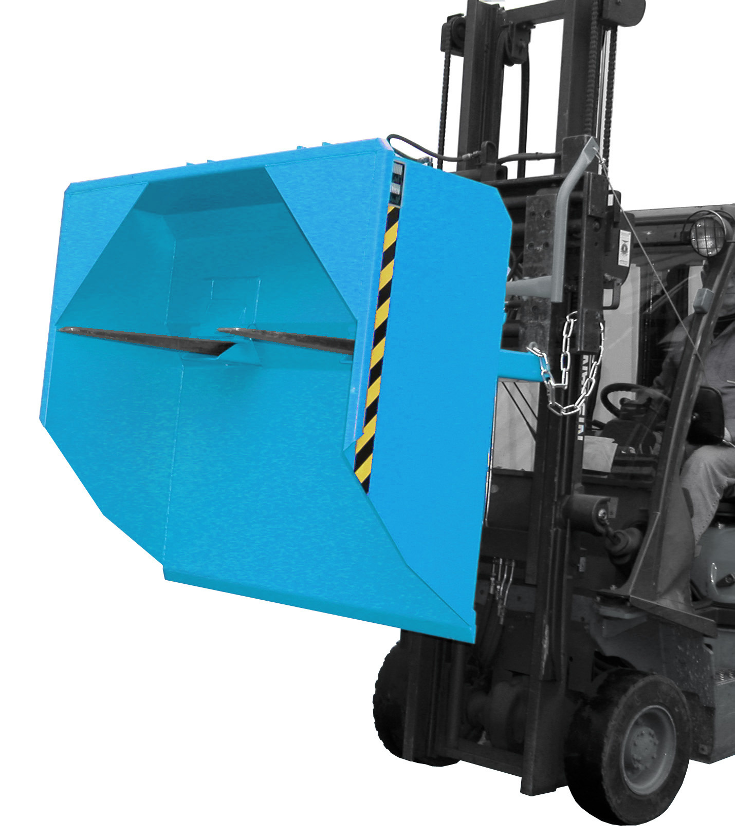 Schaufel Typ BSM RAL 5012 Lichtblau