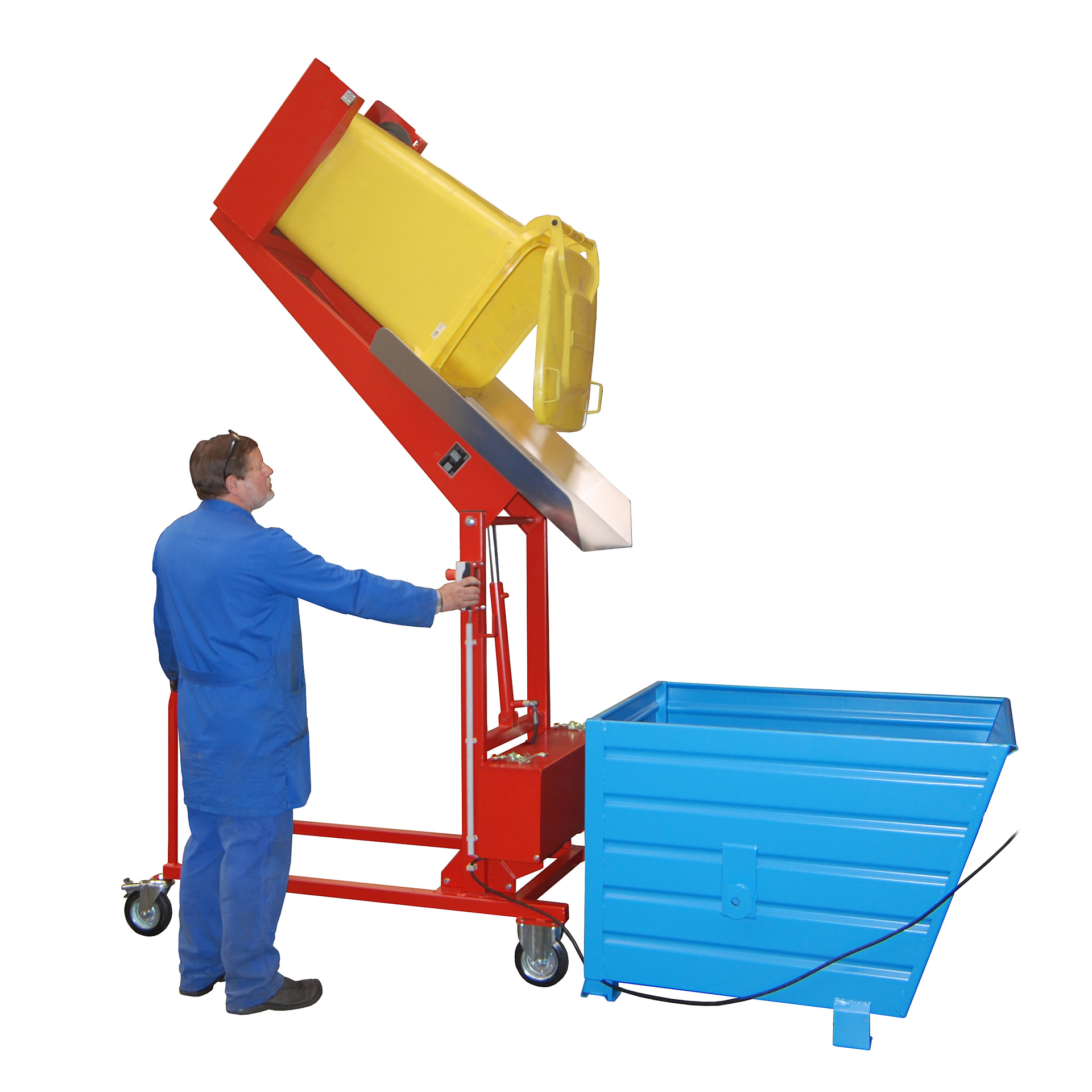 Station de basculement de conteneurs Type MKS