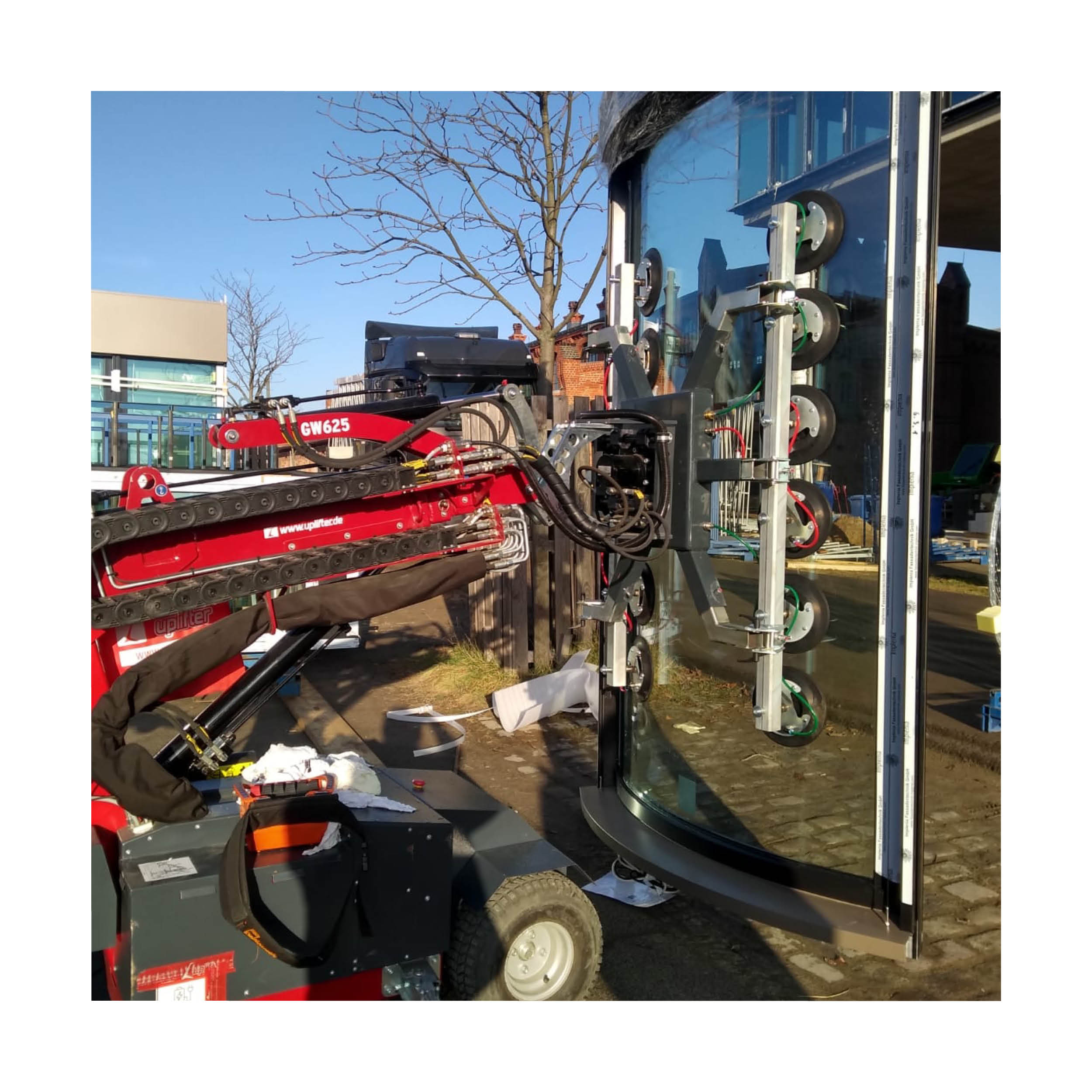 GW625 gebogenes Glas