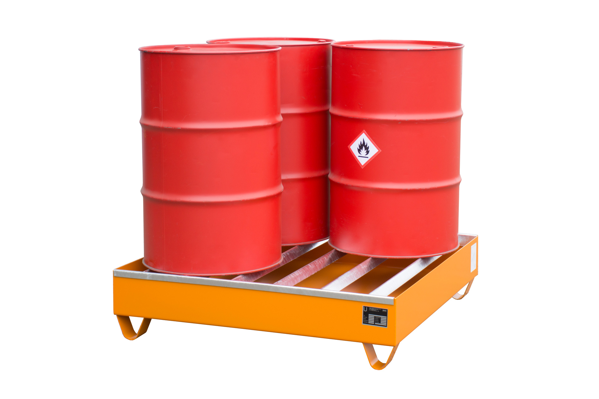 Profilwanne Typ PW RAL 2000 Gelborange