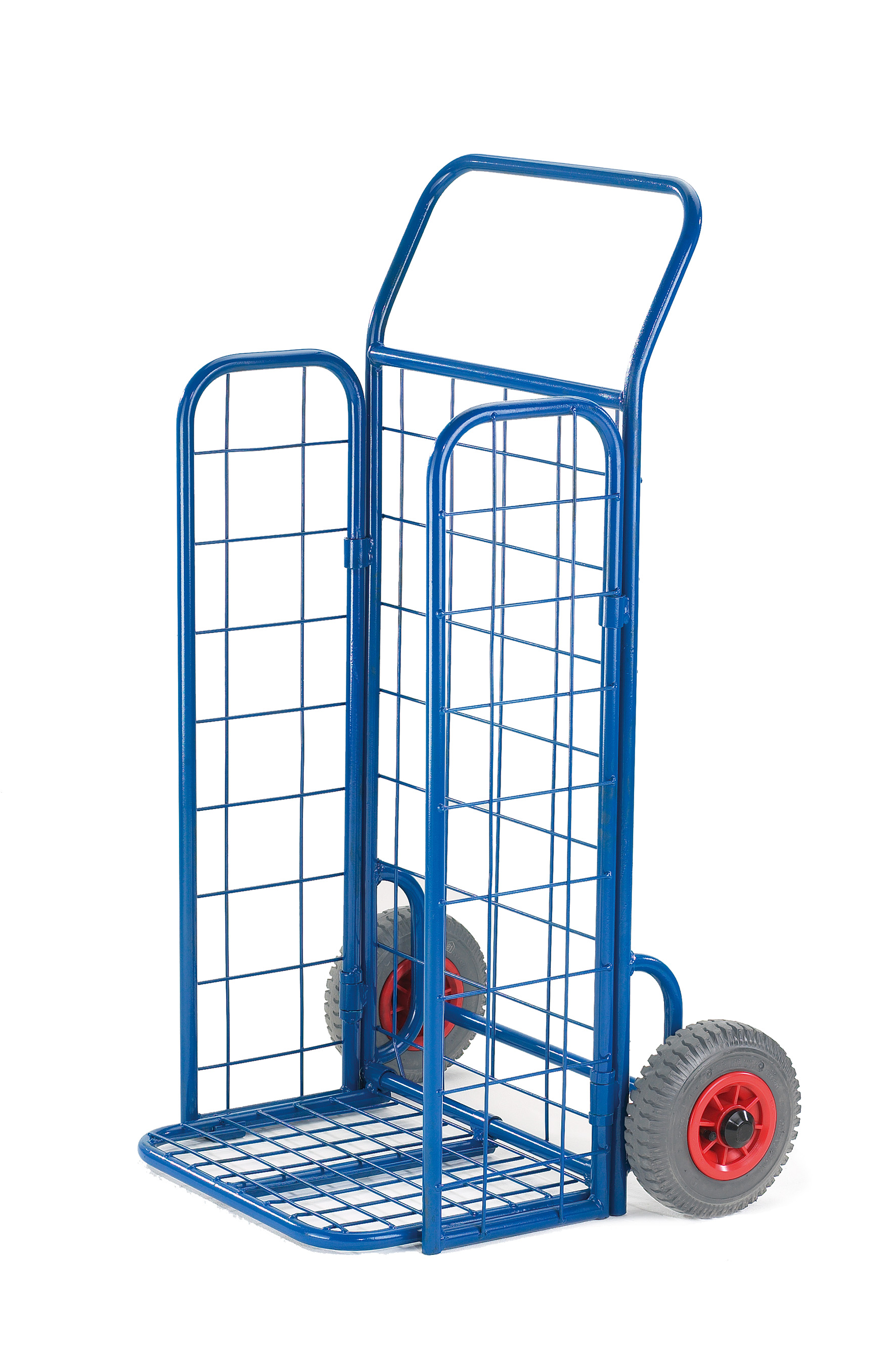 Chariot pliant à grille