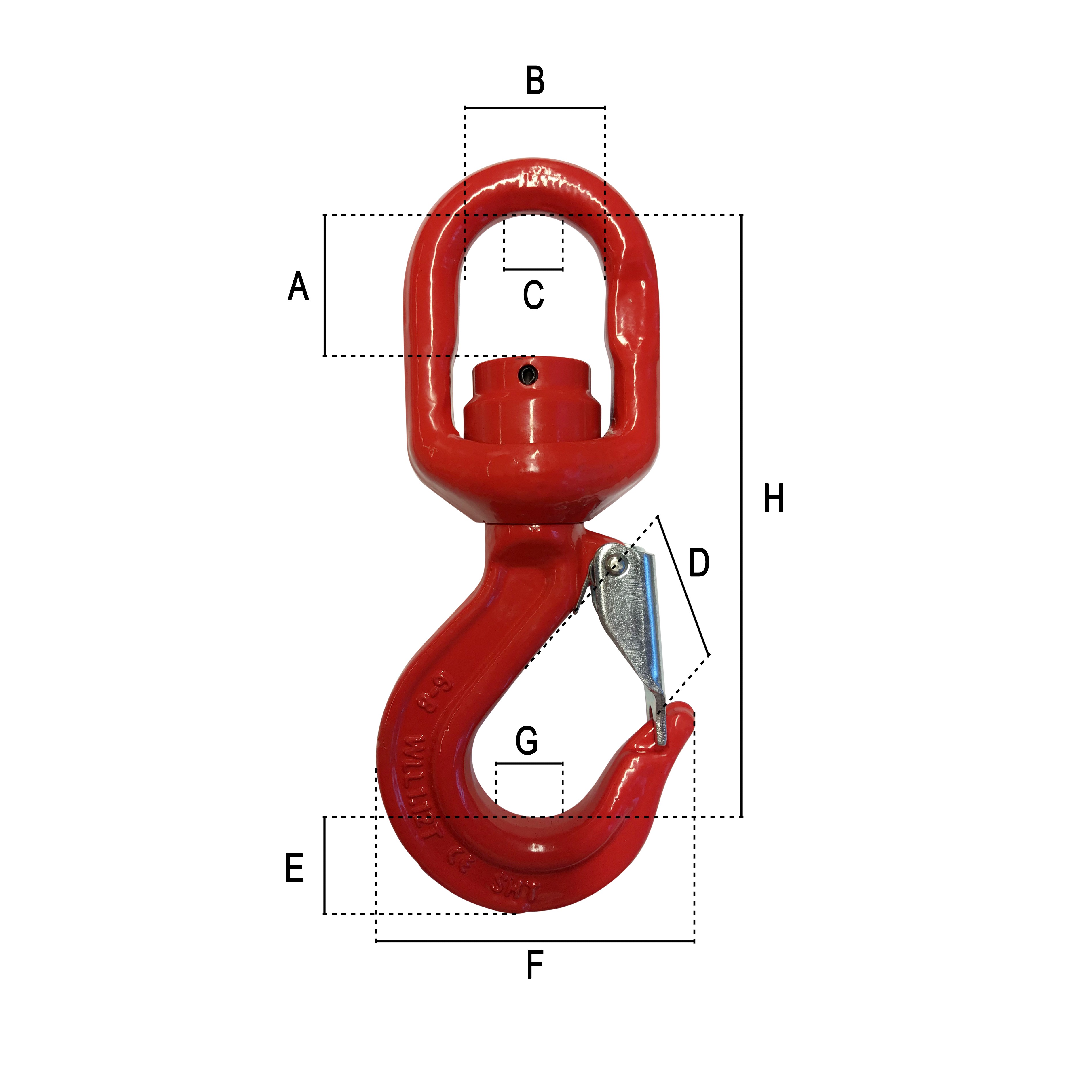 Wirbelhaken technische Daten
