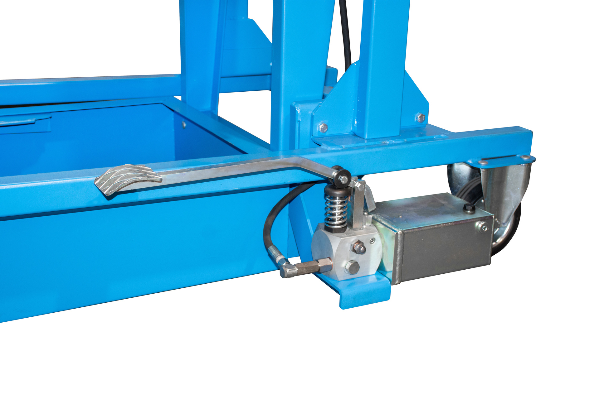 Mülltonnen-Kippstation Typ MKS-F Detail