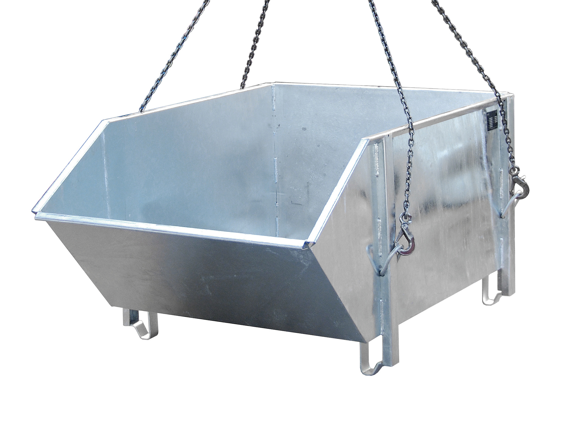 Baustoffbehälter Typ BBG feuerverzinkt