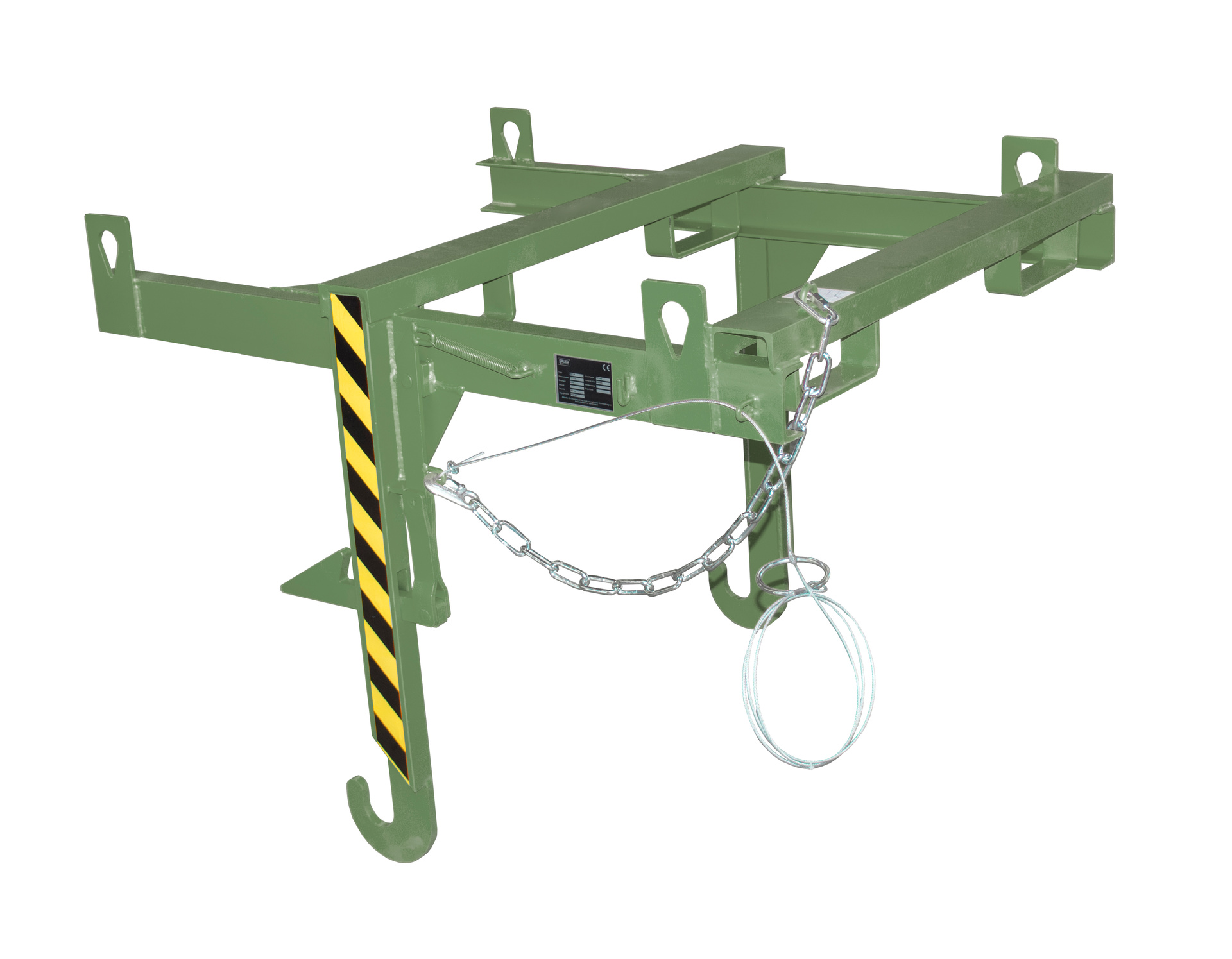 Traverse für Stapelkipper Typ BKT RAL 6011 Resedagrün