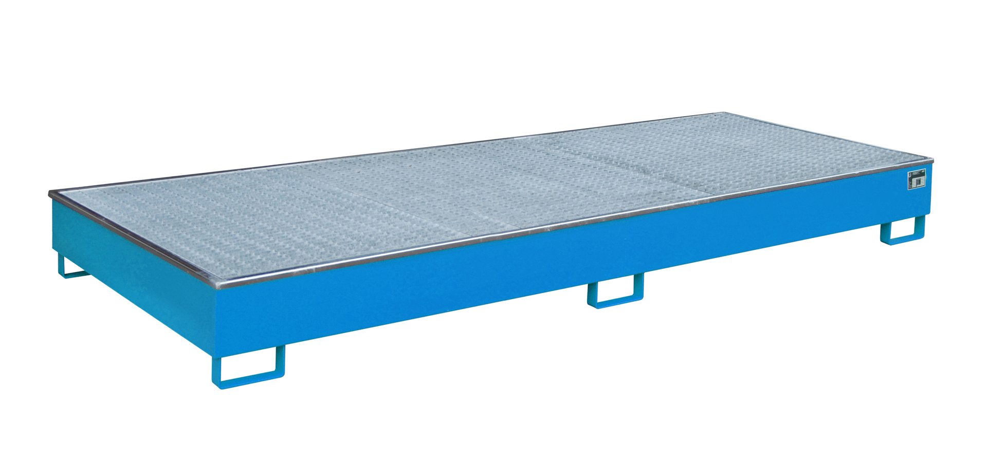 Regalwanne mit PE-Einsatz Typ RW-GR PE RAL 5012 Lichtblau