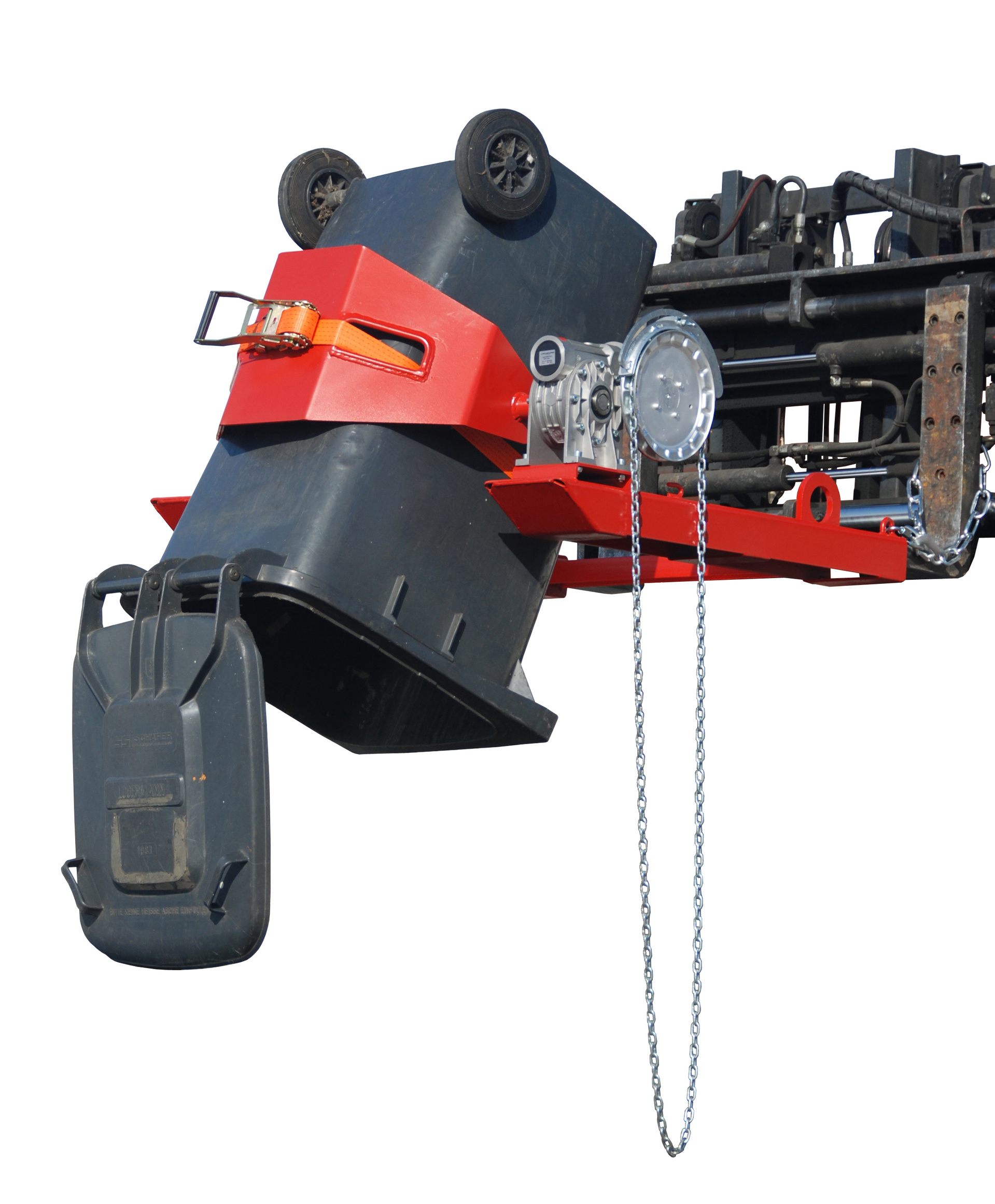 Fasskipper Typ FLEX-K RAL 3000 Feuerrot