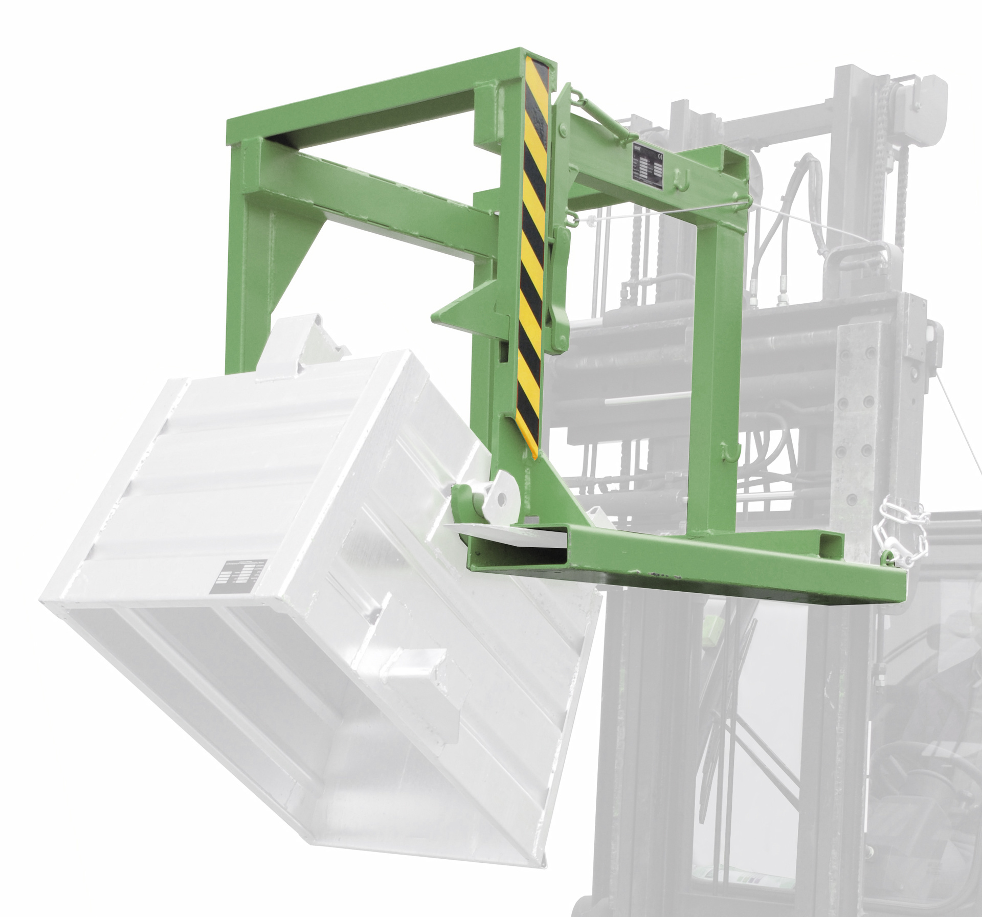 Traverse für Stapelkipper Typ BST-U RAL 6011 Resedagrün