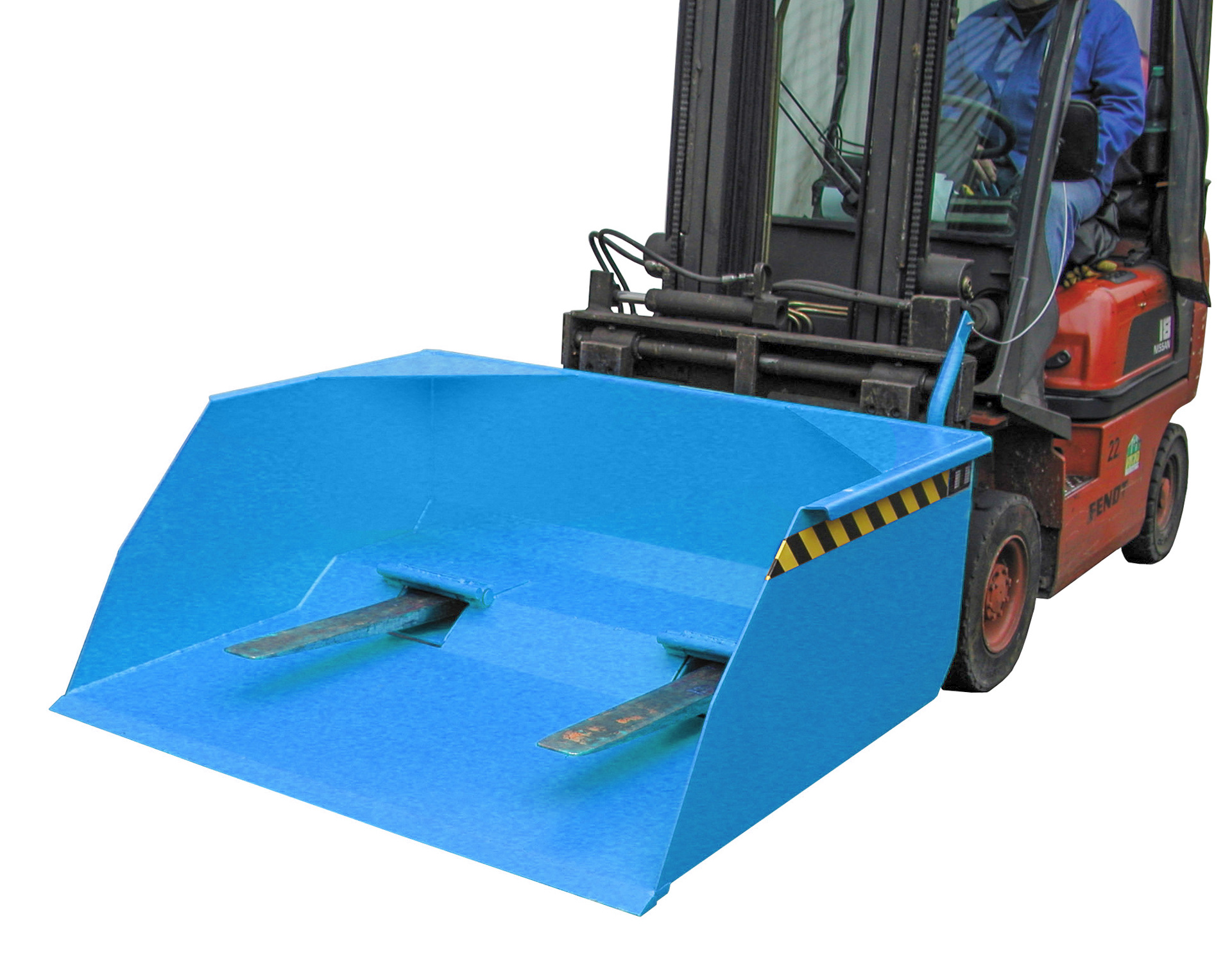 Schaufel Typ BSM RAL 5012 Lichtblau