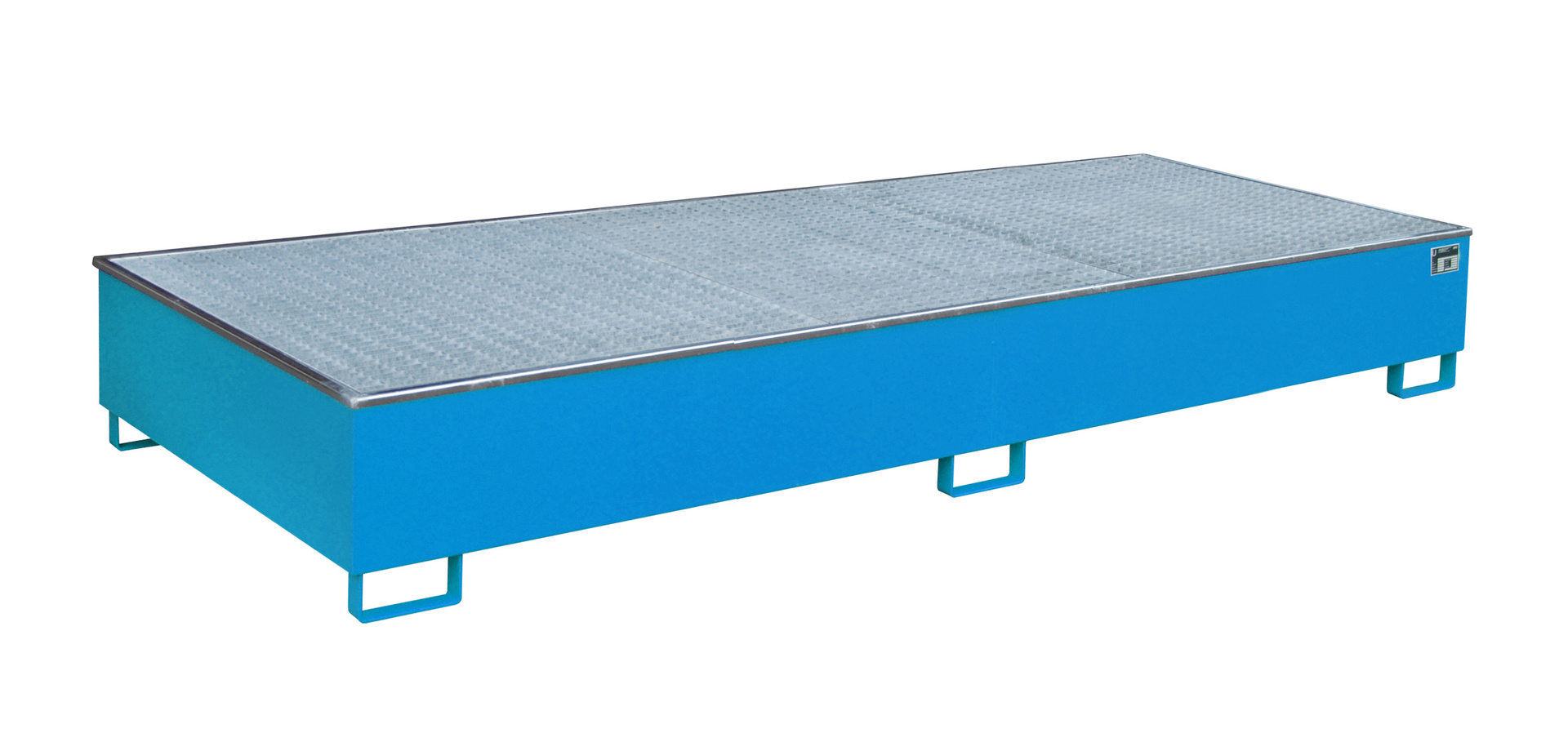 Regalwanne mit PE-Einsatz Typ RW-GR PE RAL 5012 Lichtblau